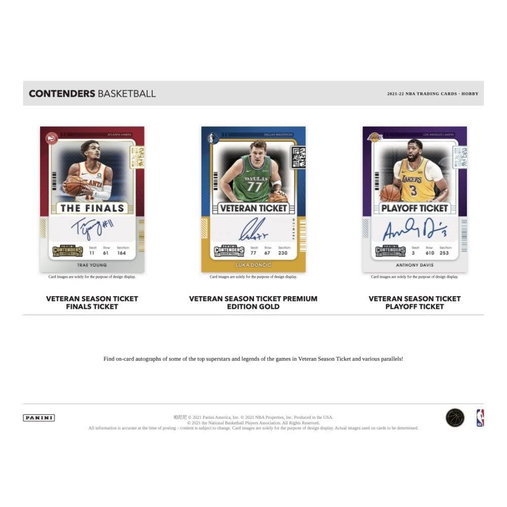 NBA 2021-2022 Panini Contenders Basketball Blaster Box パニーニ