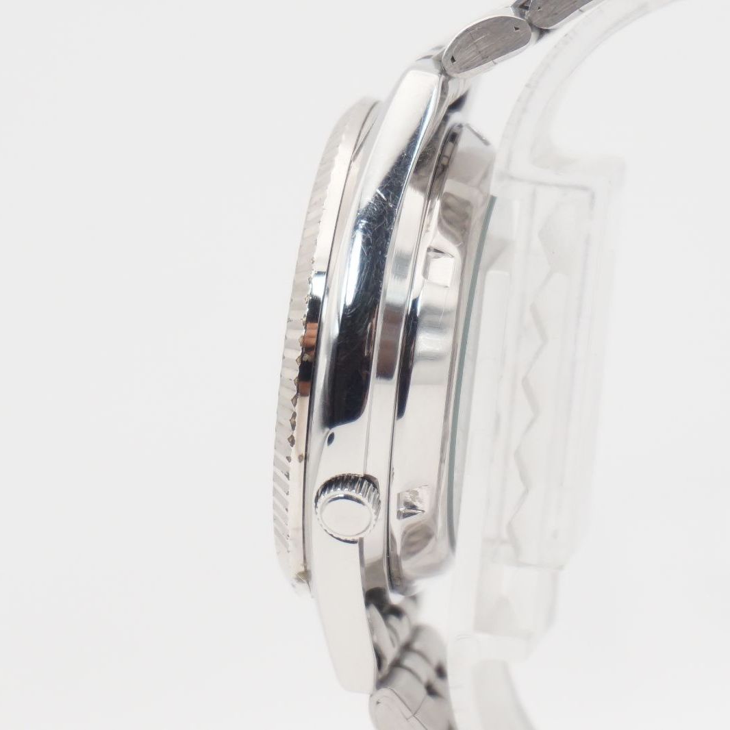 【動作品/7S26】SEIKO 5 自動巻き デイデイト シルバー メタルバンド 楽天市場】セイコー SEIKO 5 自動巻き メンズ 腕時計 デイデイト 7S26