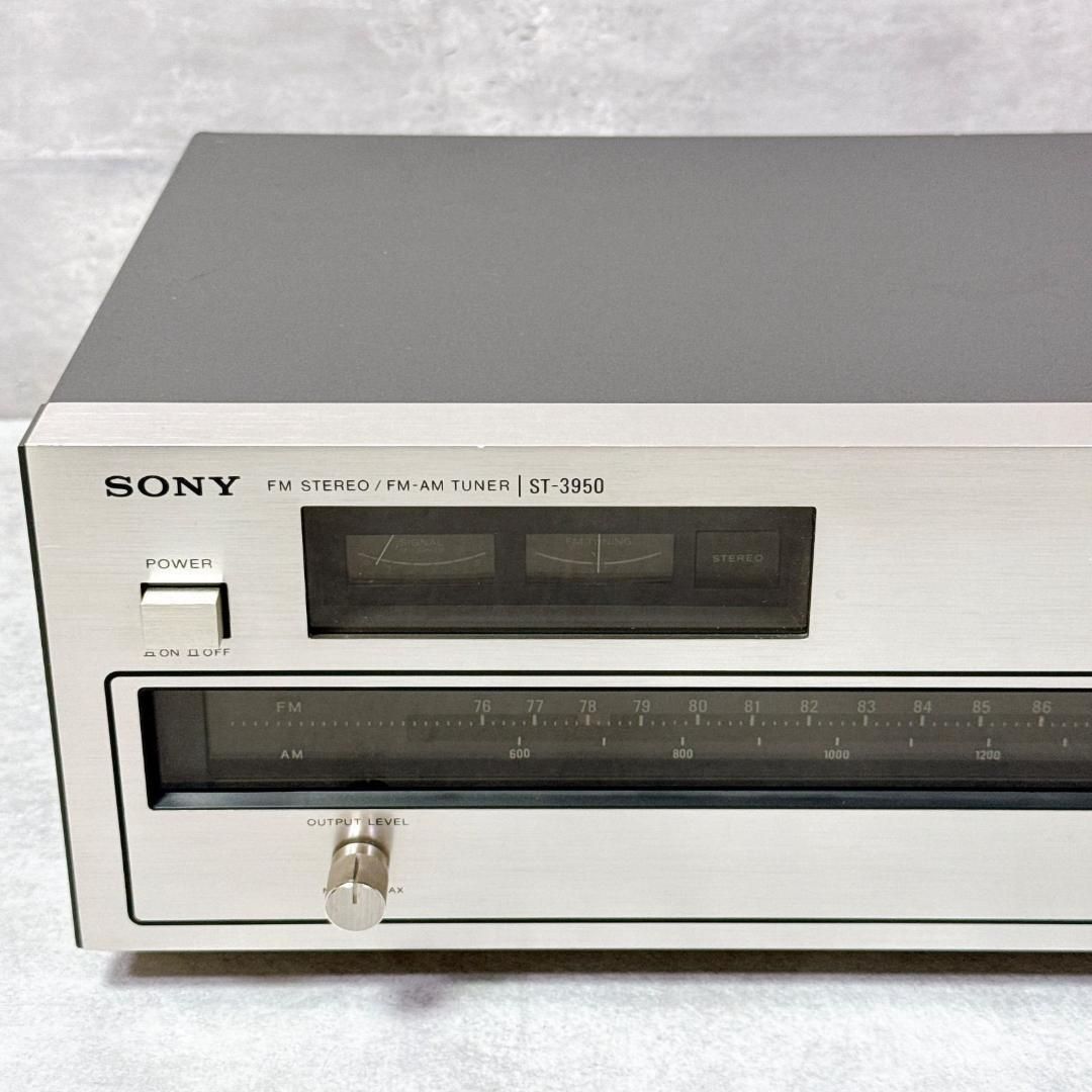 SONY ソニー ST-3950 FM/AMチューナー レトロ 当時【A018】 SONY ソニー ST-3950 FM/AMチューナー レトロ 当時【A018】｜Yahoo