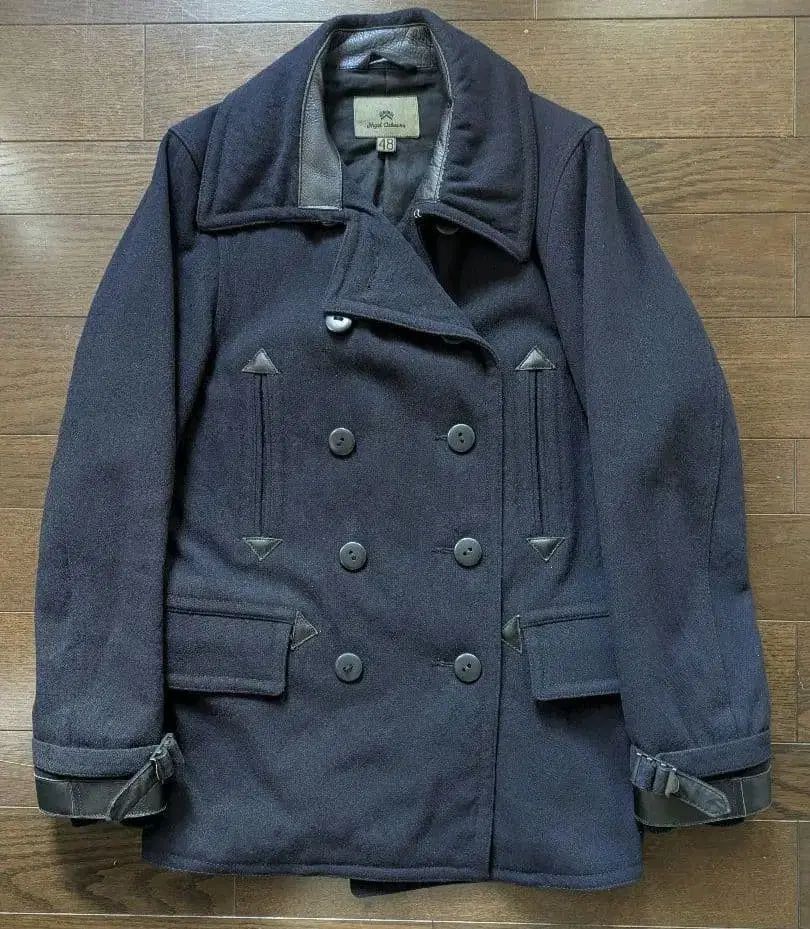 ナイジェルケーボン ミリタリーピーコート　48 ネイビー Nigel Cabourn】ブランド渾身のPコート。これまた逸品です