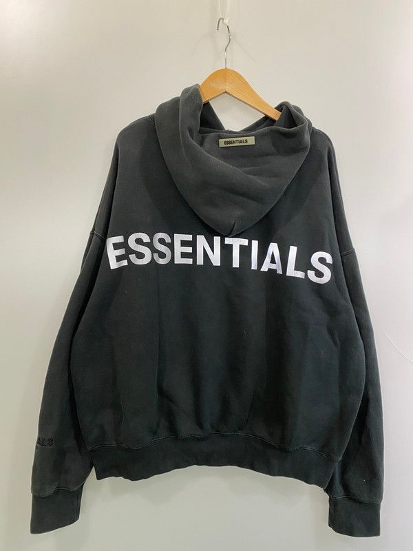 【中古品】 FOG ESSENTIALS エフオージーエッセンシャルズ リフレクトロゴ パーカー 【142-260125-zi-37-min】
