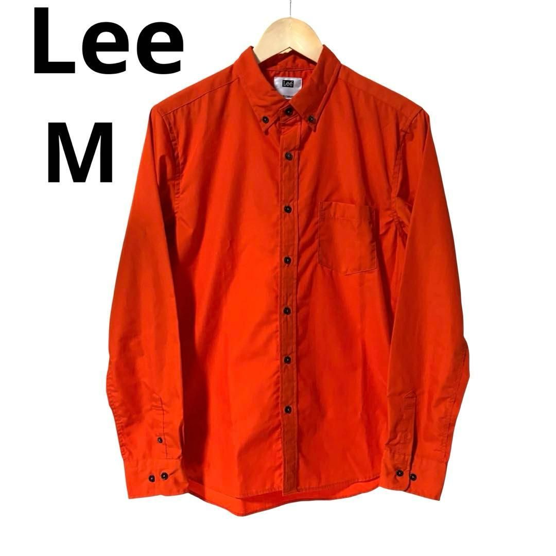 LEE リー オレンジ 長袖シャツ M 19788 ボタンダウン - メルカリ