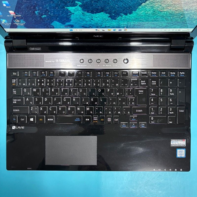 【美品】お買い得LAVIEノートPC★オフィス付！新品SSD＆i5＆メモリ8GB LaVie L WEBカメラ/中古/15.6型ノートPC/Win11H/高速SSD256GB/8GB/Core