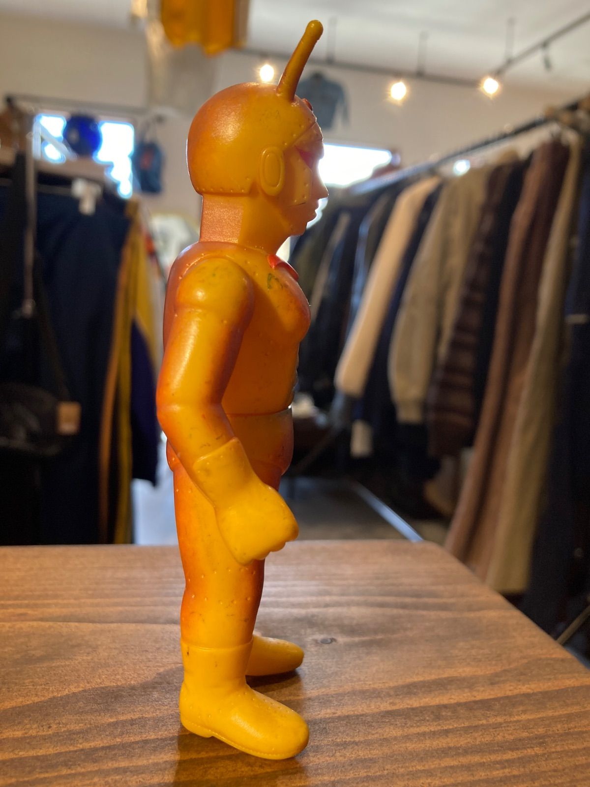 MP058) ブルマァク 電人ザボーガー ミスボーグ ビンテージ ソフビ 記名