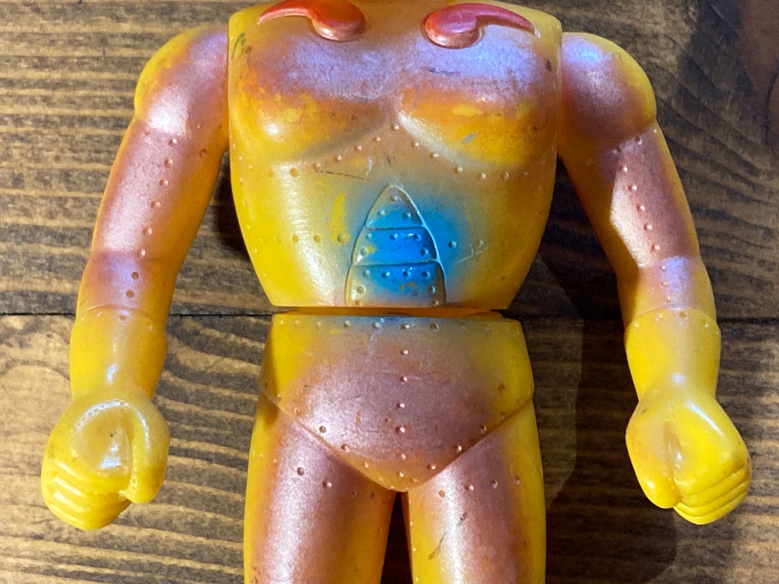 MP058) ブルマァク 電人ザボーガー ミスボーグ ビンテージ ソフビ 記名