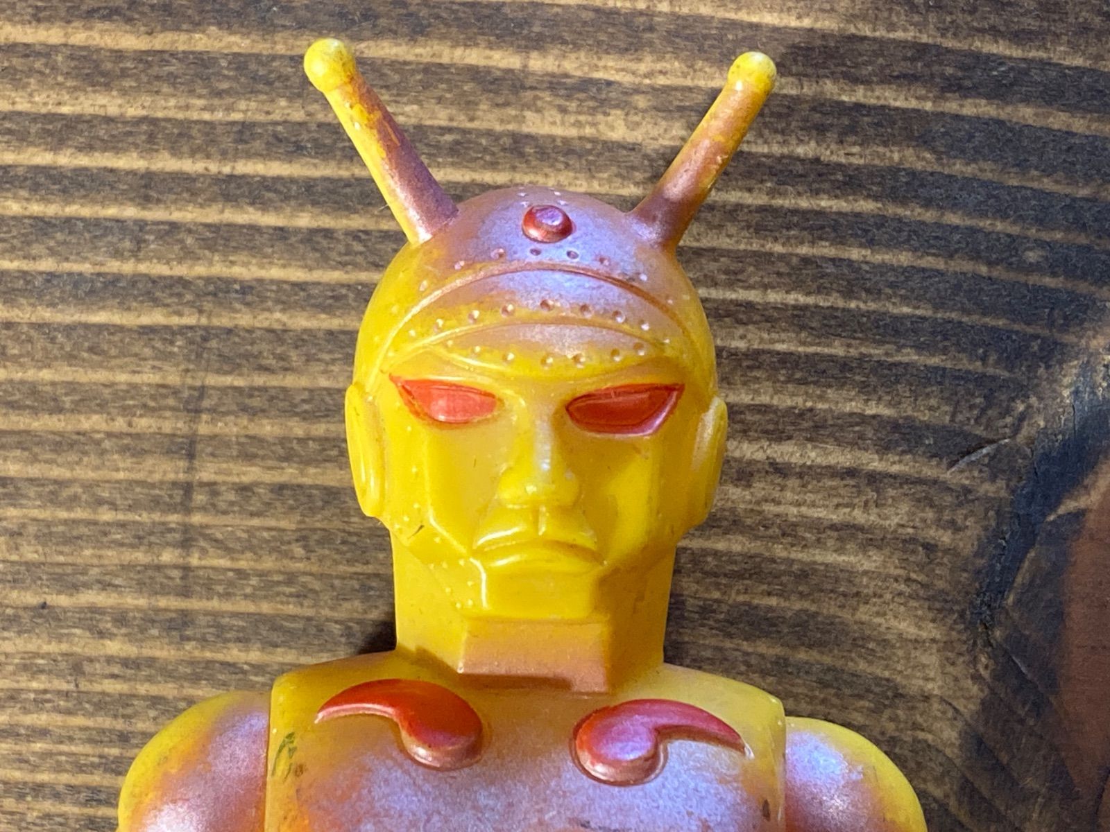 MP058) ブルマァク 電人ザボーガー ミスボーグ ビンテージ ソフビ 記名