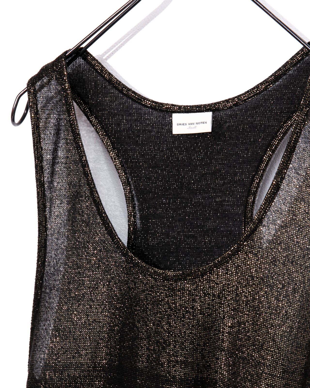 DRIES VAN NOTEN ドリスヴァンノッテン ラメタンクトップ - メルカリ