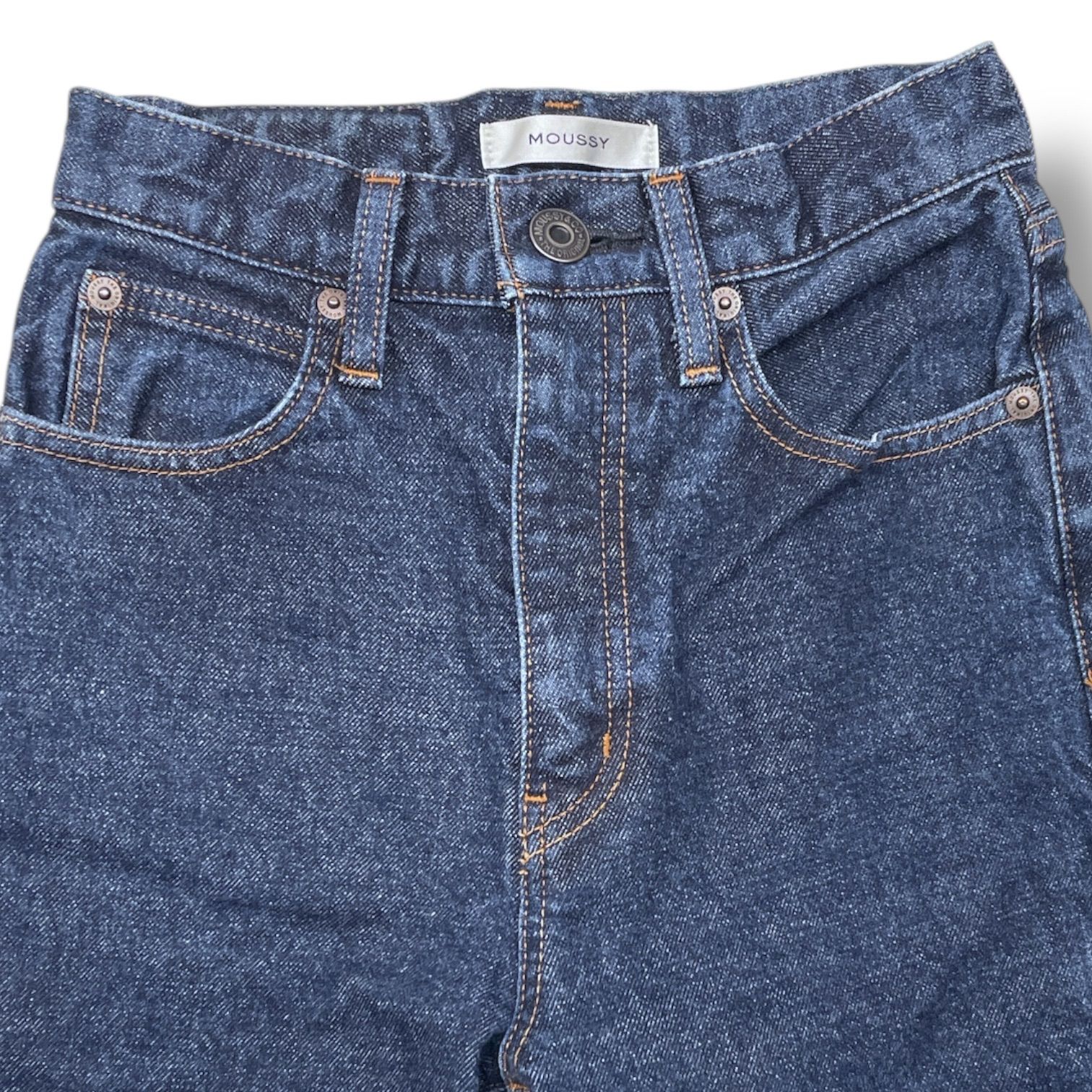 MOUSSY マウジー MVS FLARE 濃紺 フレア デニム 24 MOUSSY | MVS D/BLU FLARE (フレア ) |SHEL'TTER WEBSTORE