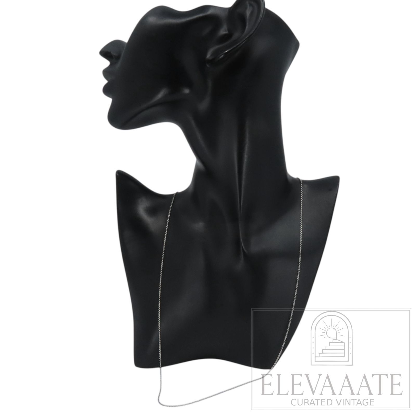 希少 美品 Tiffany&Co. ティファニー シルバー ロング ネックレス