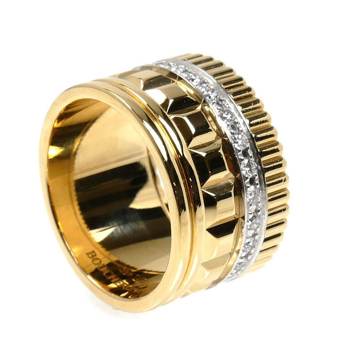 Boucheron ブシュロン K18YG イエローゴールド K18WG ホワイトゴールド