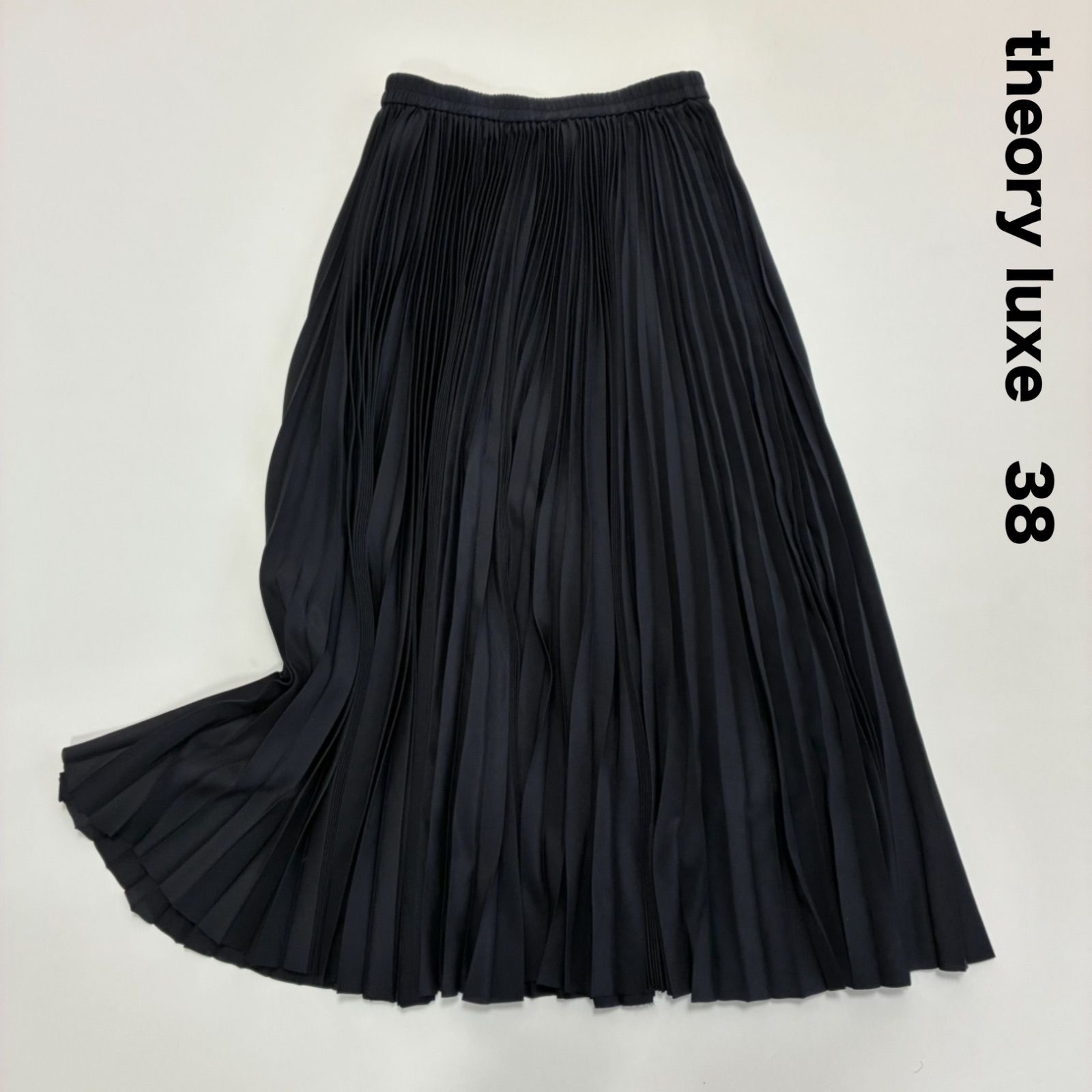 theary luxe プリーツスカート38 2024モデル セオリーリュクス プリーツスカート ロング PILIL 38