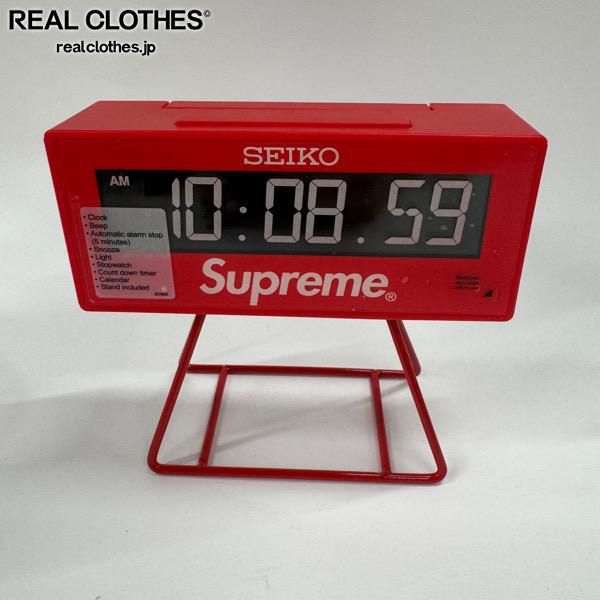 シュプリーム　時計　Supreme SEIKO　Marathon Clock Never Miss a Drop Again With Supreme's New Clock | GQ