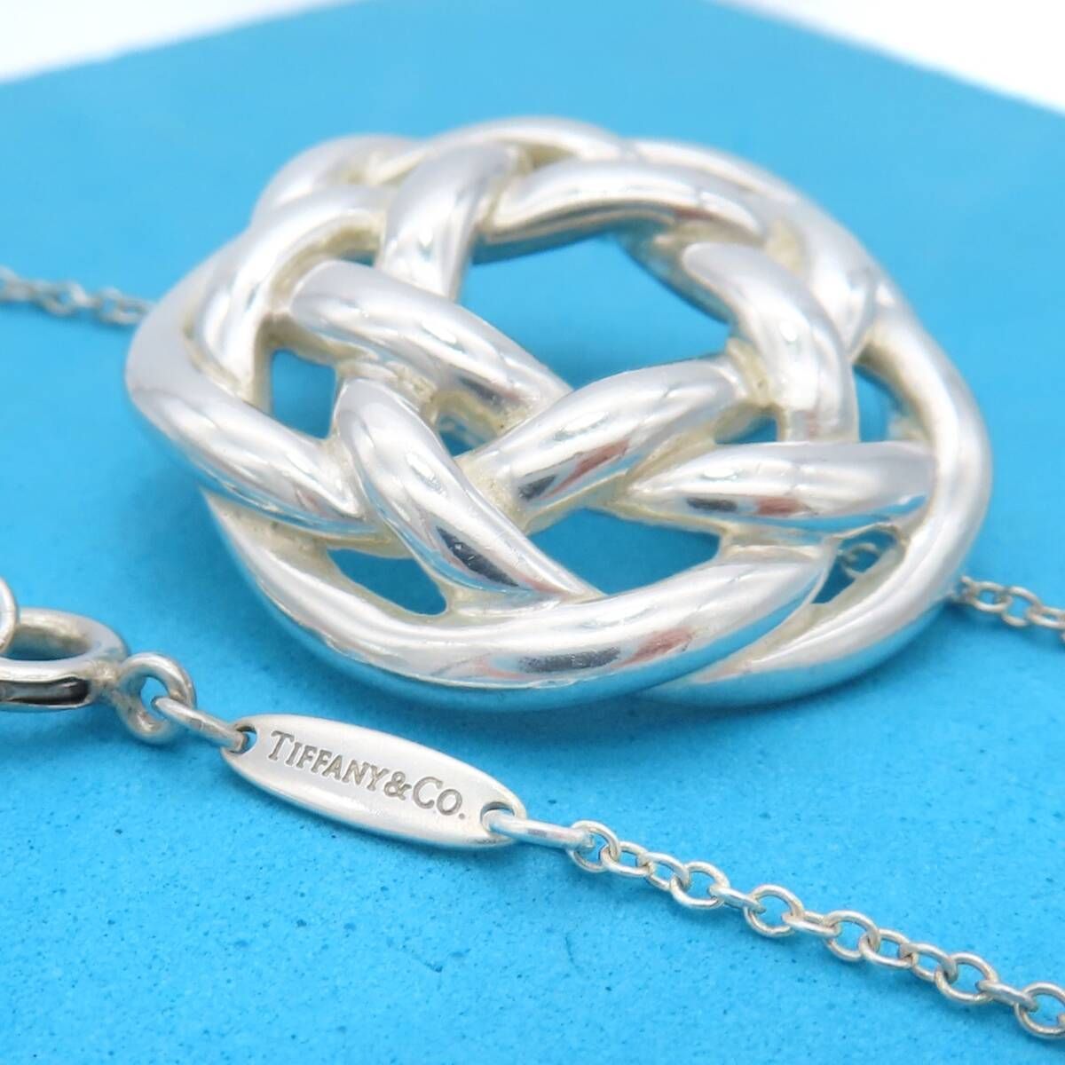 送料無料】 極希少 美品 Tiffany&Co. ティファニー カメリア ノット
