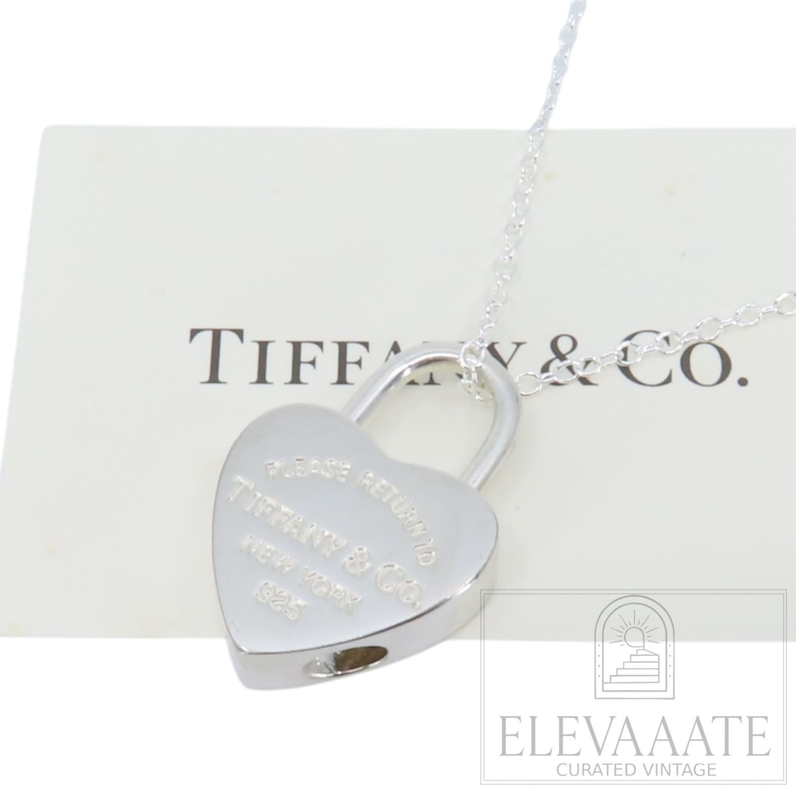 Tiffany&Co. ティファニー リターントゥ ハート ロック シルバー