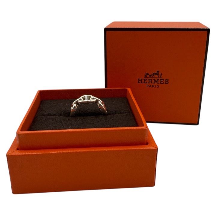 HERMES シェーヌダンクル 6号 エルメス(Hermes） シェーヌダンクル アンシェネ リング SV シルバー 6
