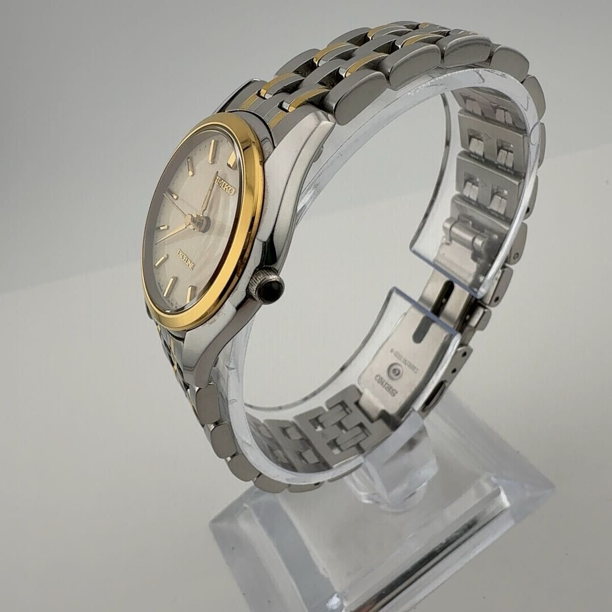 SEIKO 4J41-0100 セイコー EXCELINE エクセリーヌ クォーツ レディース