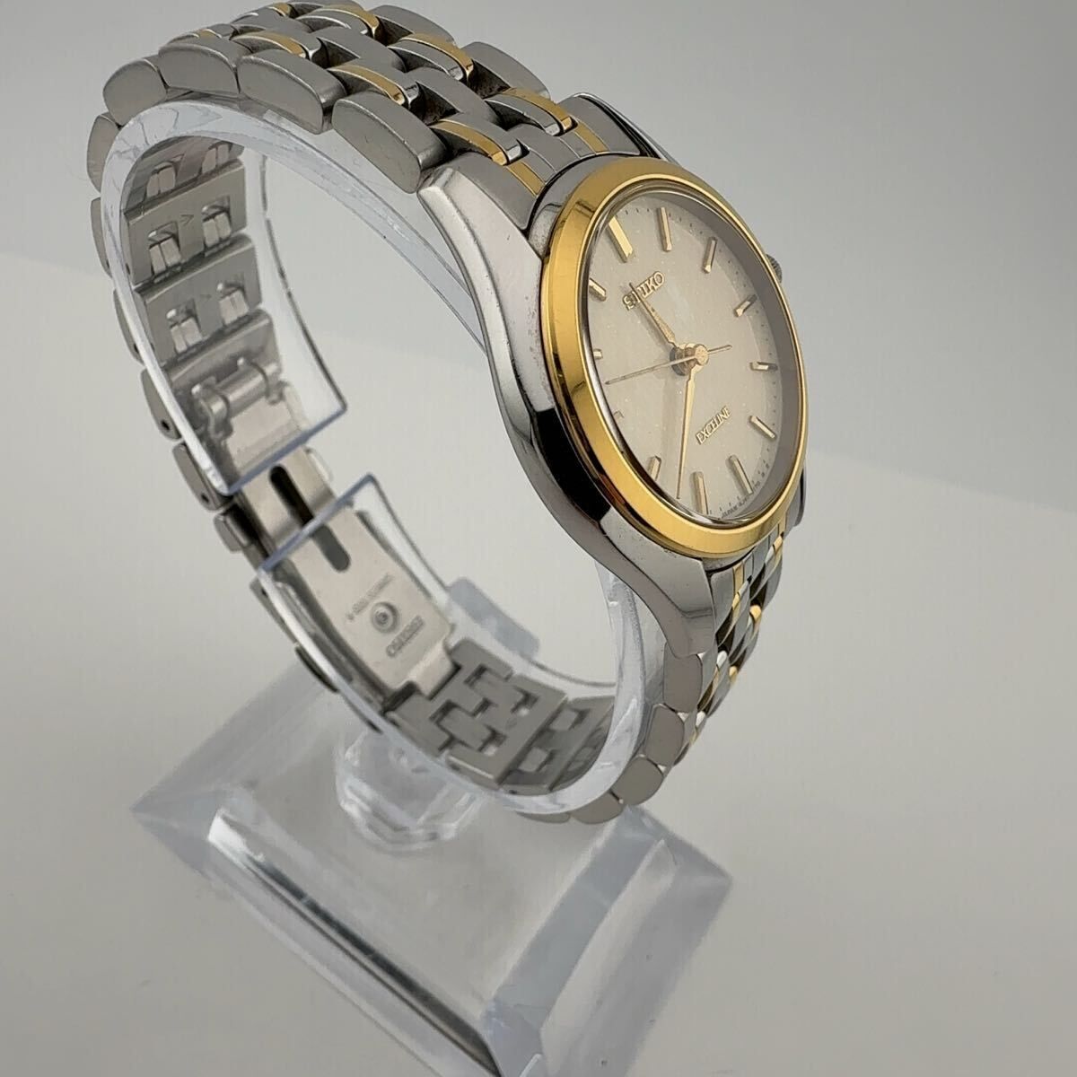 SEIKO 4J41-0100 セイコー EXCELINE エクセリーヌ クォーツ レディース