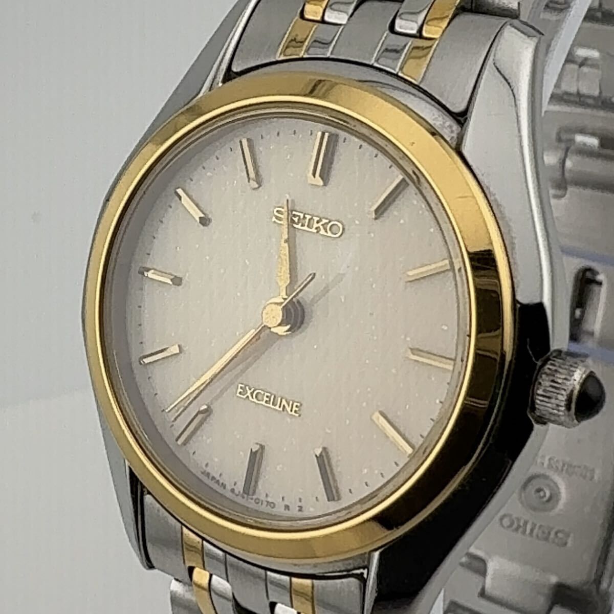 SEIKO 4J41-0100 セイコー EXCELINE エクセリーヌ クォーツ レディース