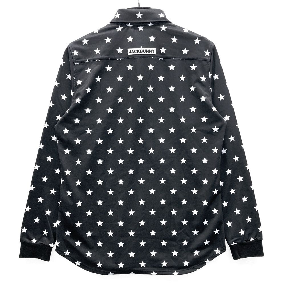 サイズ：4 JACK BUNNY ジャックバニー 長袖ポロシャツ ボタンダウン 星