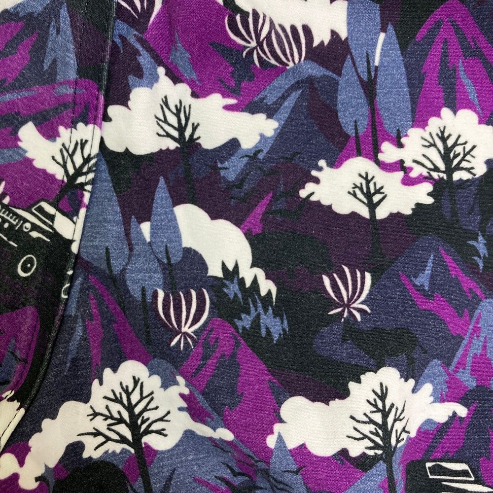 サイズ：0 JACK BUNNY ジャックバニー ストレッチパンツ ジープ 総柄