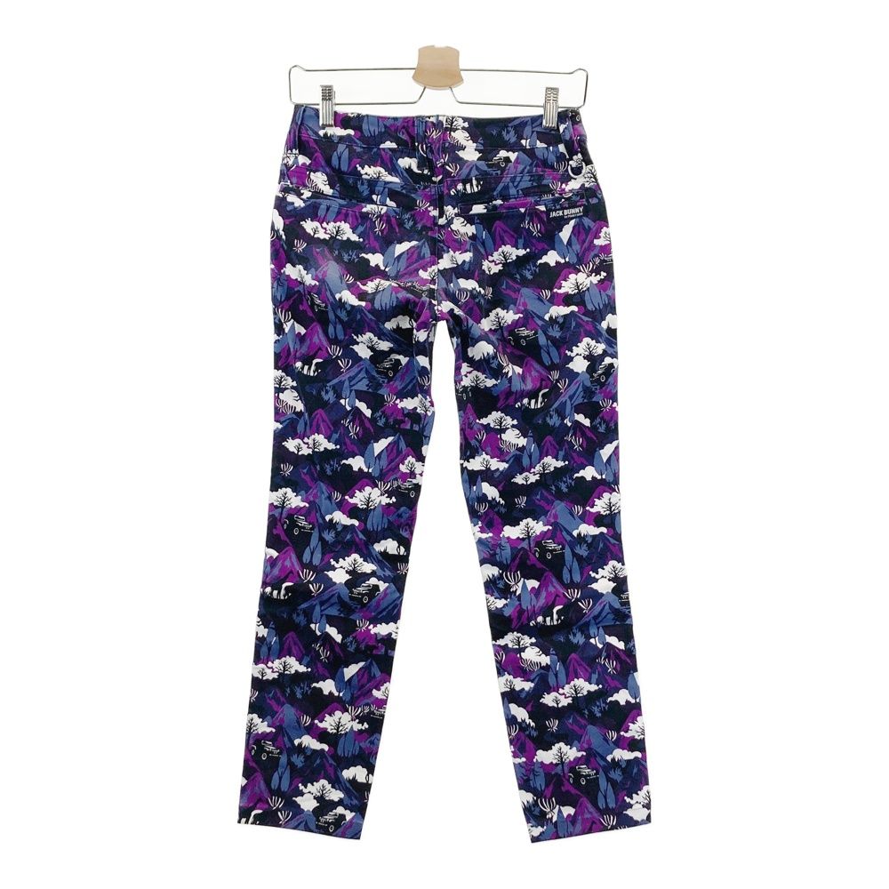 サイズ：0 JACK BUNNY ジャックバニー ストレッチパンツ ジープ 総柄