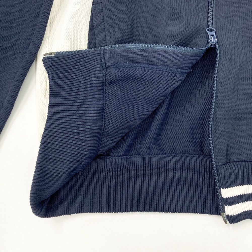 サイズ：4 PEARLY GATES パーリーゲイツ ニット ジップジャケット