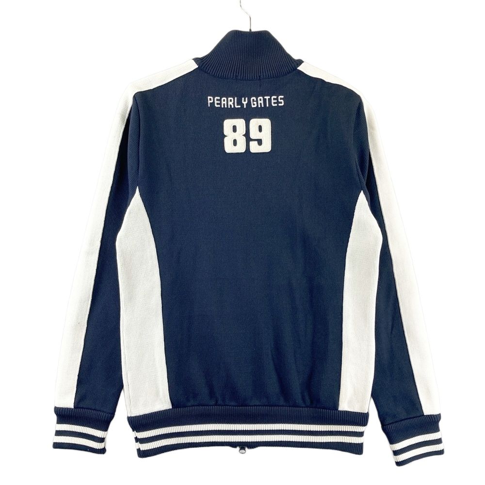 サイズ：4 PEARLY GATES パーリーゲイツ ニット ジップジャケット