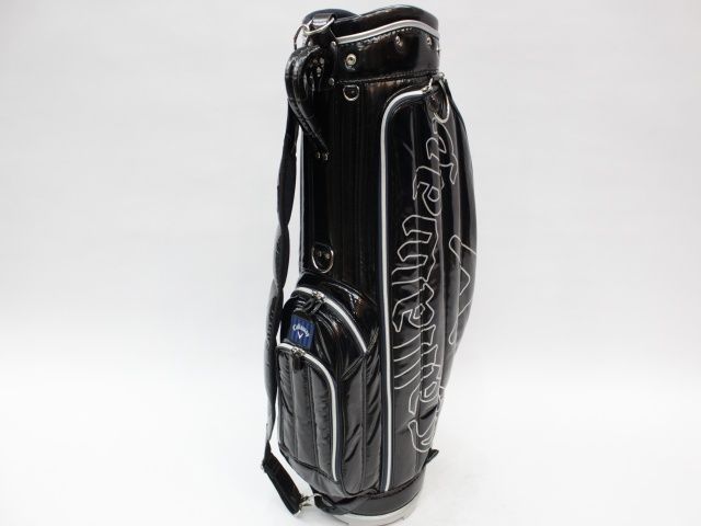 キャロウェイ キャディバッグ エナメルブラック 中古品 [7213] - メルカリ