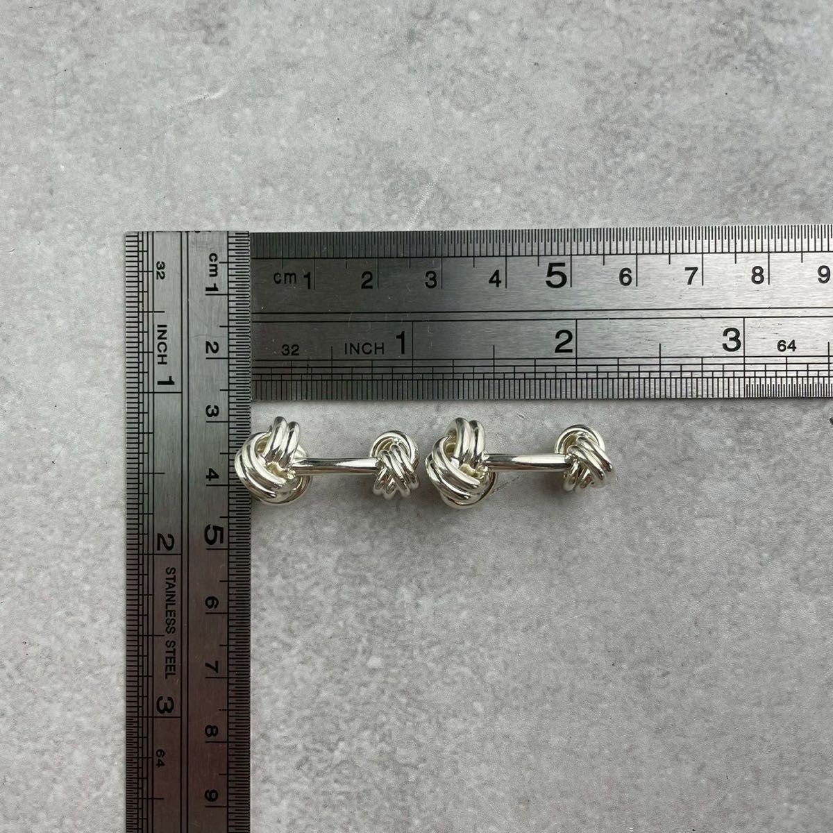 TIFFANY ノット ツイスト カフス シルバー J251033 オールドティファニー ツイスト ノット カフス 925 シルバー YZ3fe