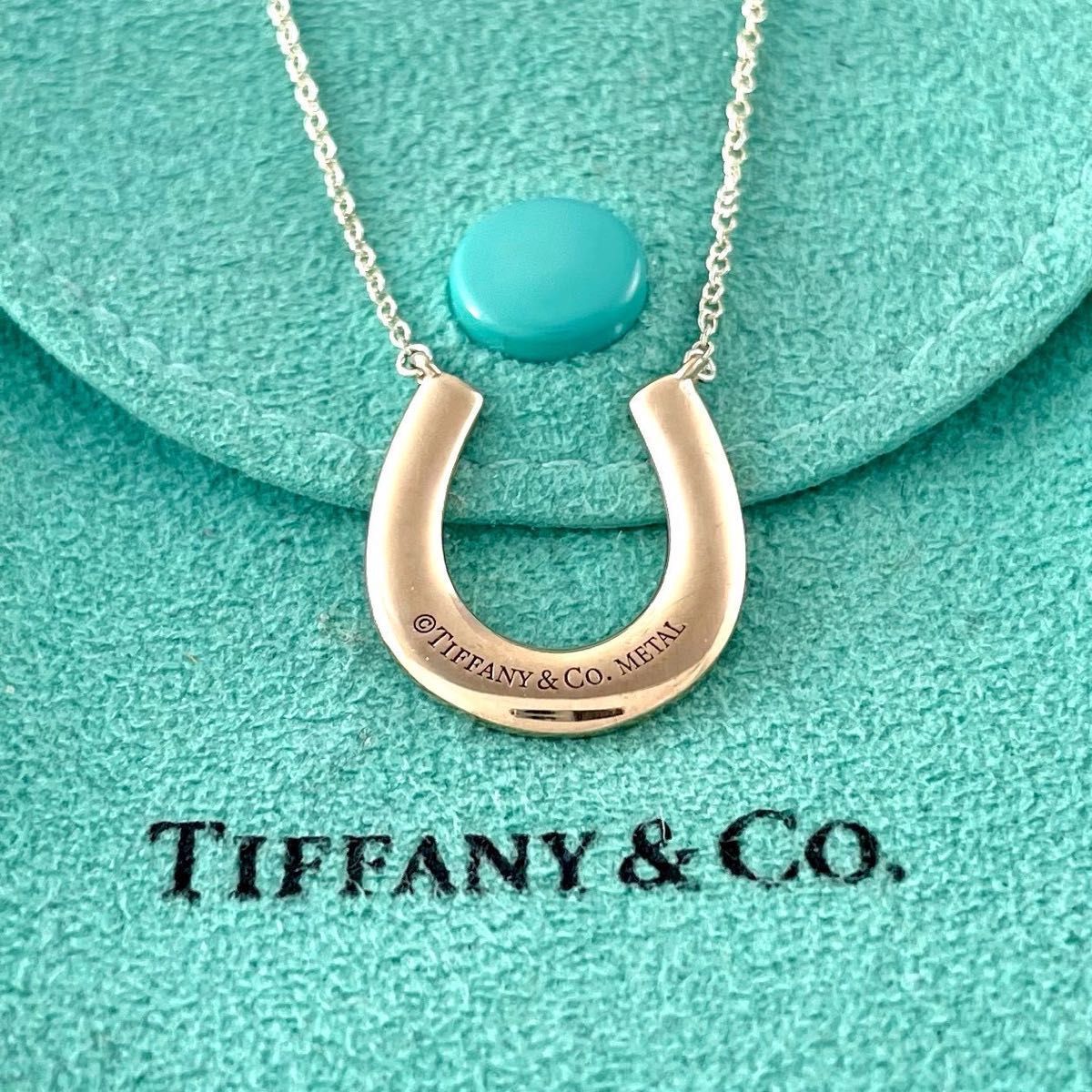 ティファニー ホースシュー 馬蹄 メタル シルバー ネックレス YY1fe