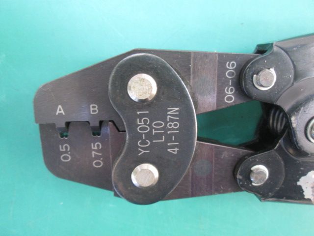  JST 手動式圧着工具 YC-051 0.5 0.75 0119 HI PT-1 S その他 特殊工具