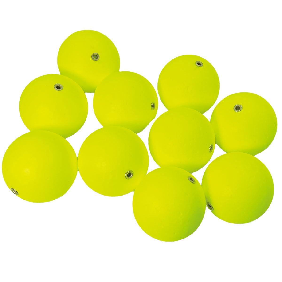 ファビュラス堂 玉ウキ 36mm 錘負荷 6号 発泡ウキ 中通し 金属 ぶっこ