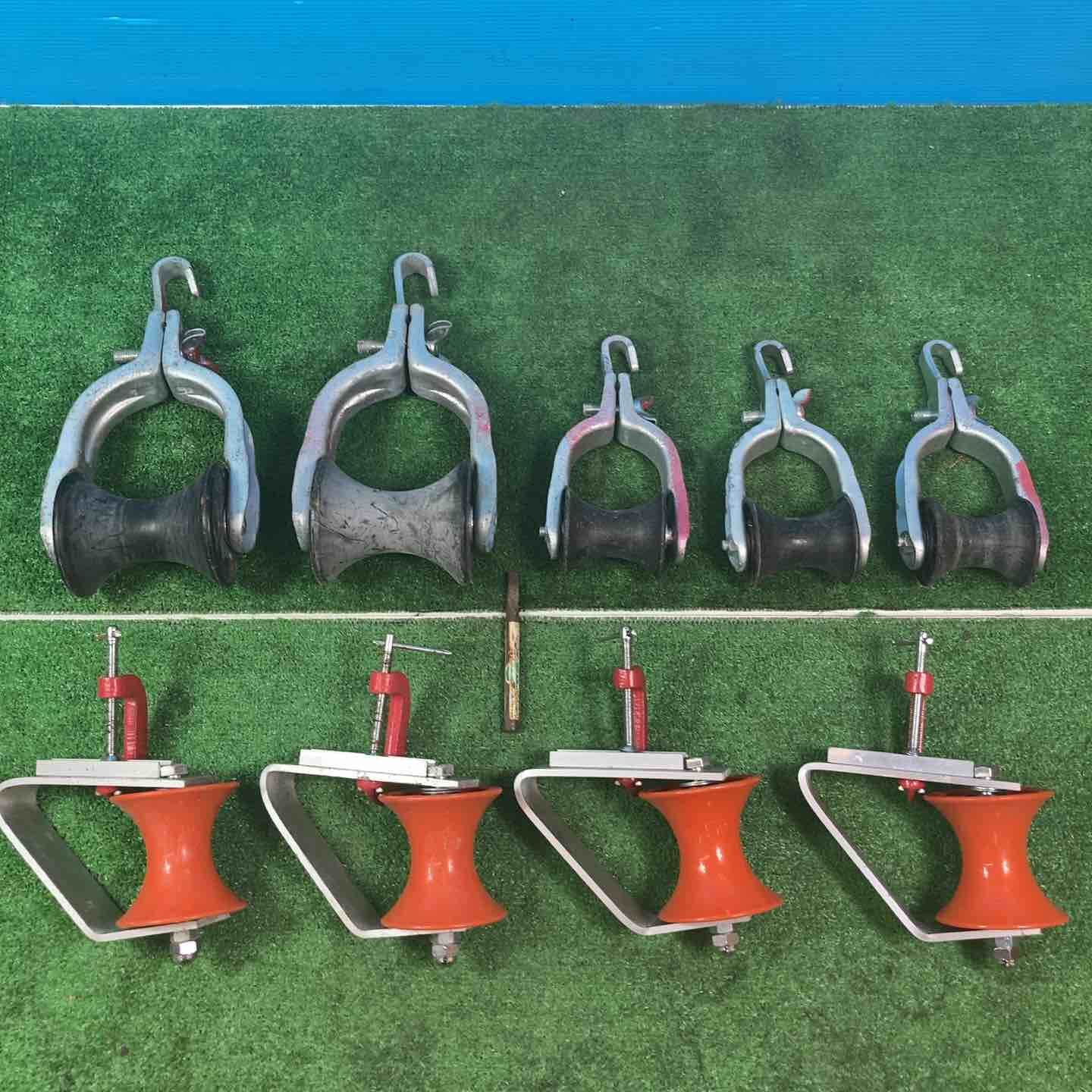  ツヨロン 吊り金車 1型 50 kgf 2型 100 など全9点まとめ売り その他 電動工具 エア工具