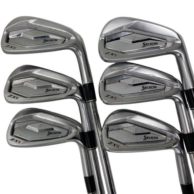 中古】 ダンロップ SRIXON ZX5 6S アイアンセット IR NS PRO 950GH neo