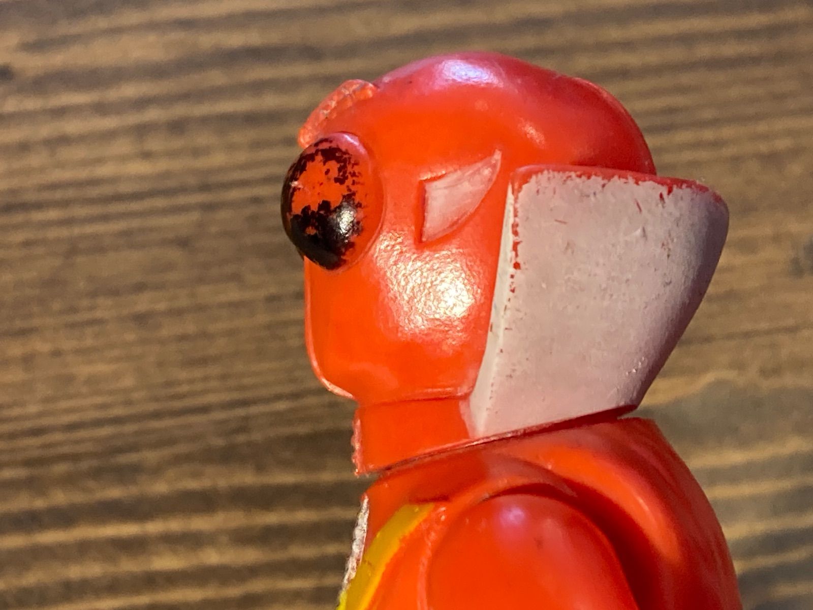 MP060) ポピー 秘密戦隊ゴレンジャー アカレンジャー 首緩み 記名有り 