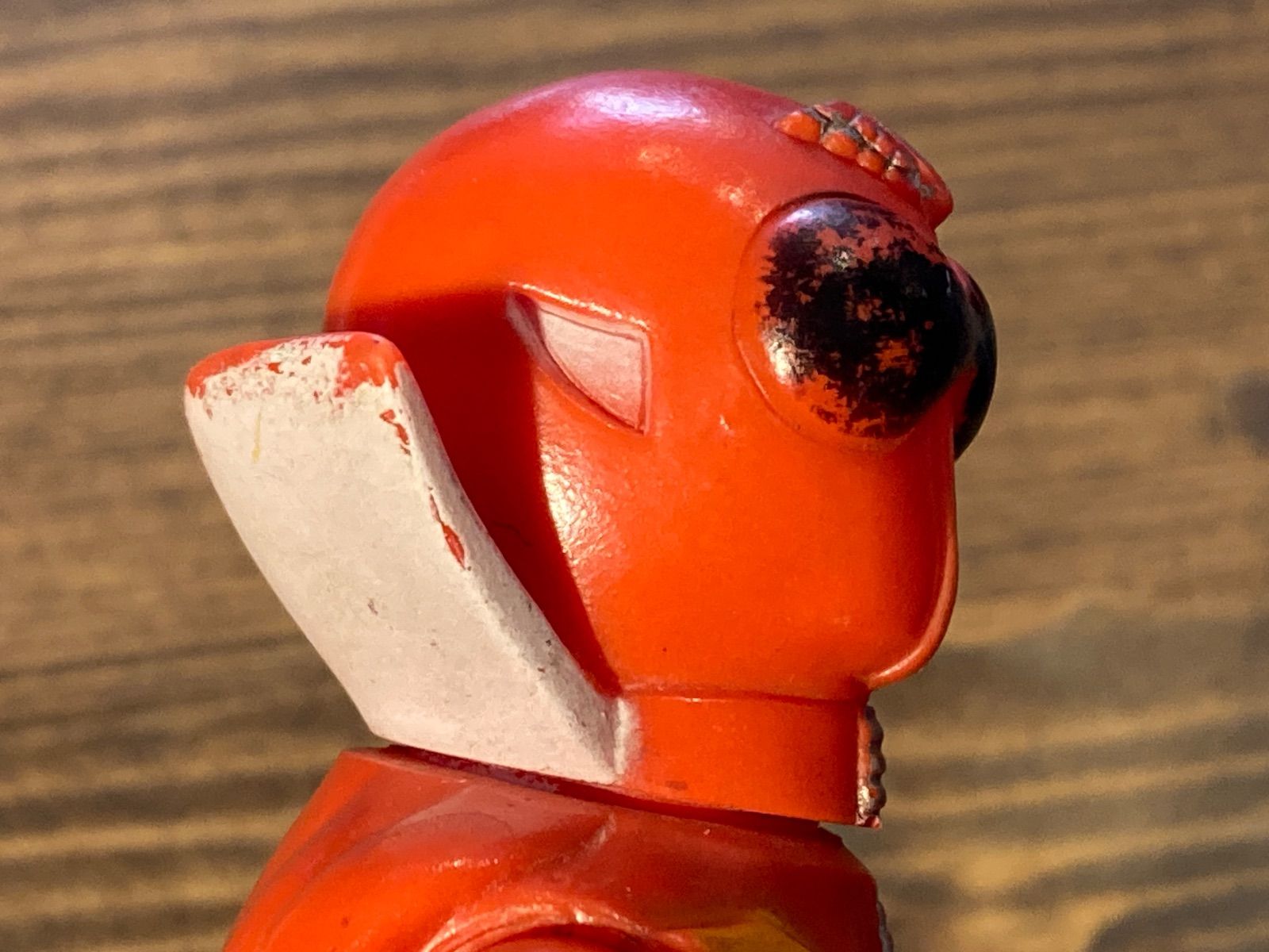 MP060) ポピー 秘密戦隊ゴレンジャー アカレンジャー 首緩み 記名有り