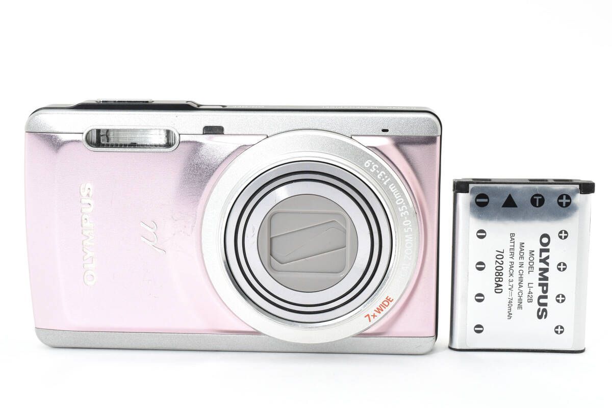 ☆オリンパス OLYMPUS μ-7040 ピンク☆ W0184＃4106 - メルカリ