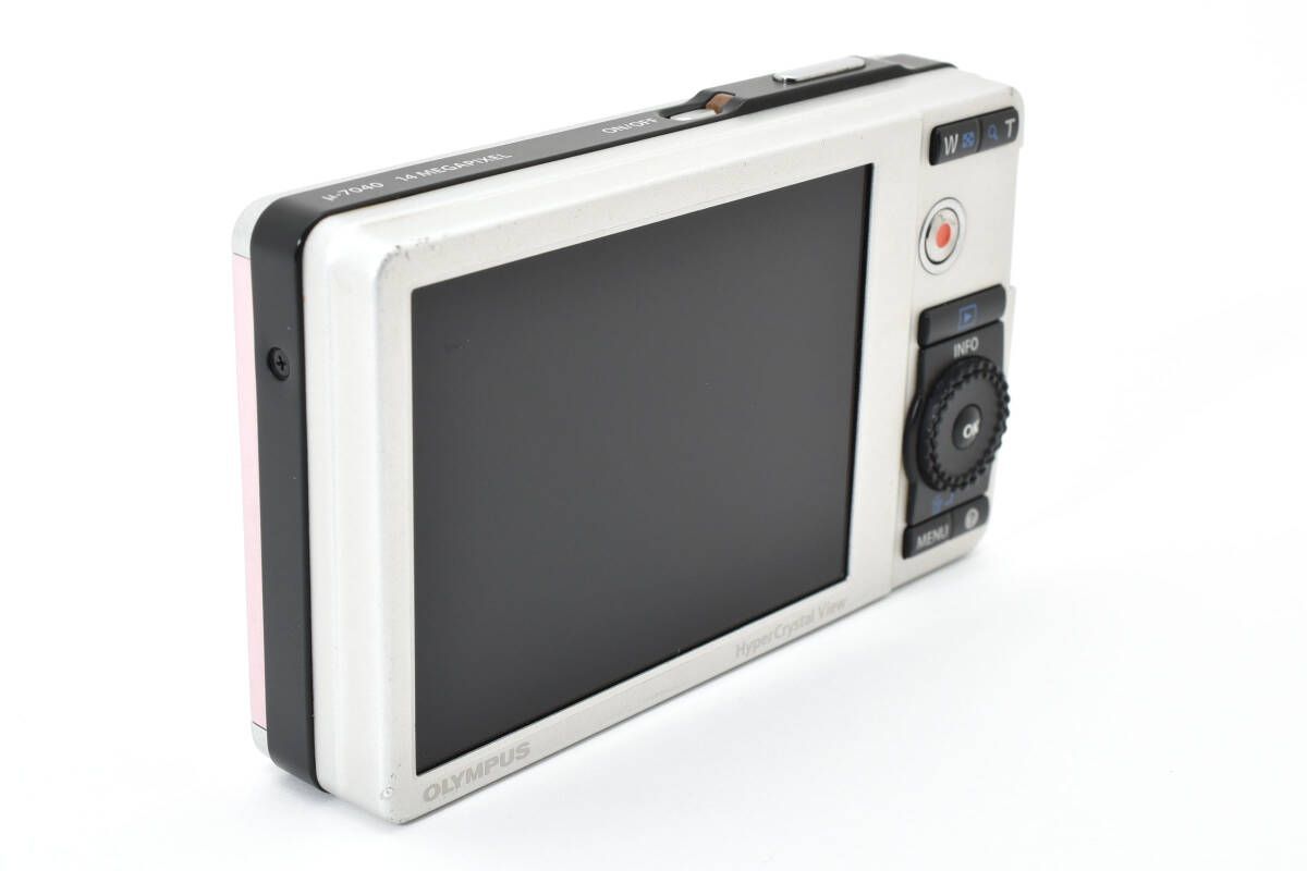 ☆オリンパス OLYMPUS μ-7040 ピンク☆ W0184＃4106 - メルカリ