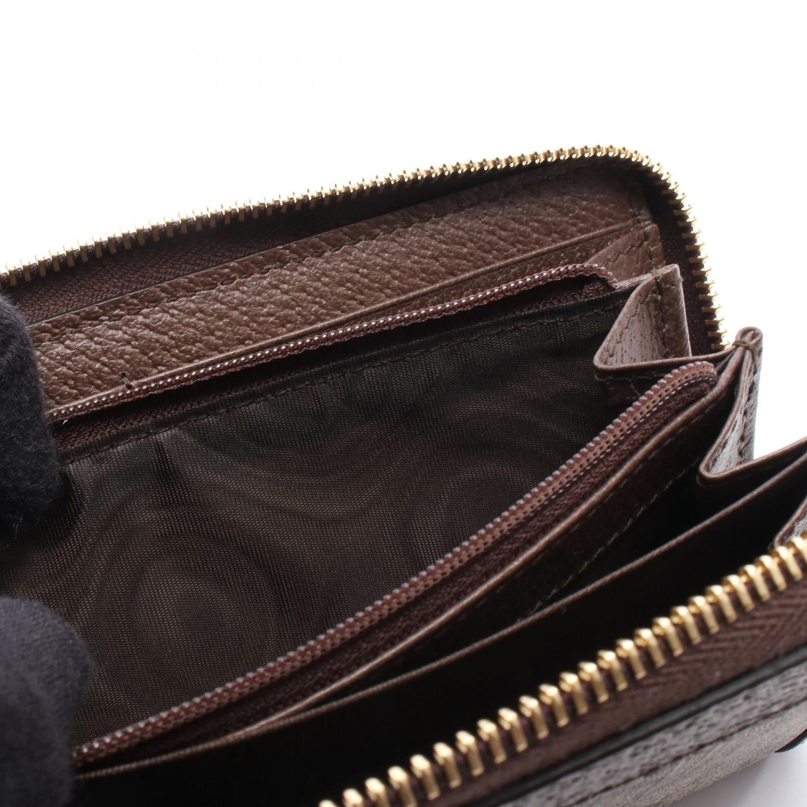 グッチ GUCCI ラウンド長財布 オフィディア GGスプリーム シェリー