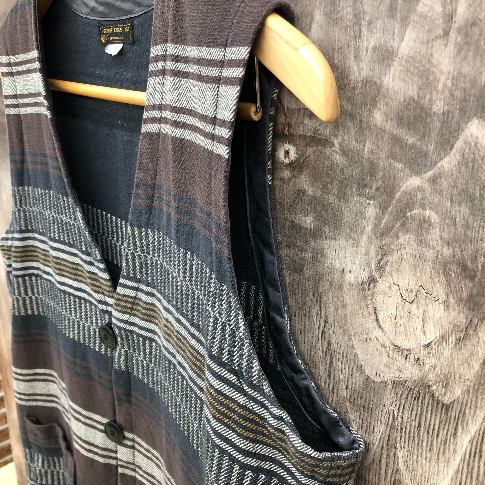 極美品　WESTRIDE CYCLE TOGS ベスト 38サイズ ダークグレー 極美品 WESTRIDE CYCLE TOGS ベスト 38サイズ ダークグレー 極美品