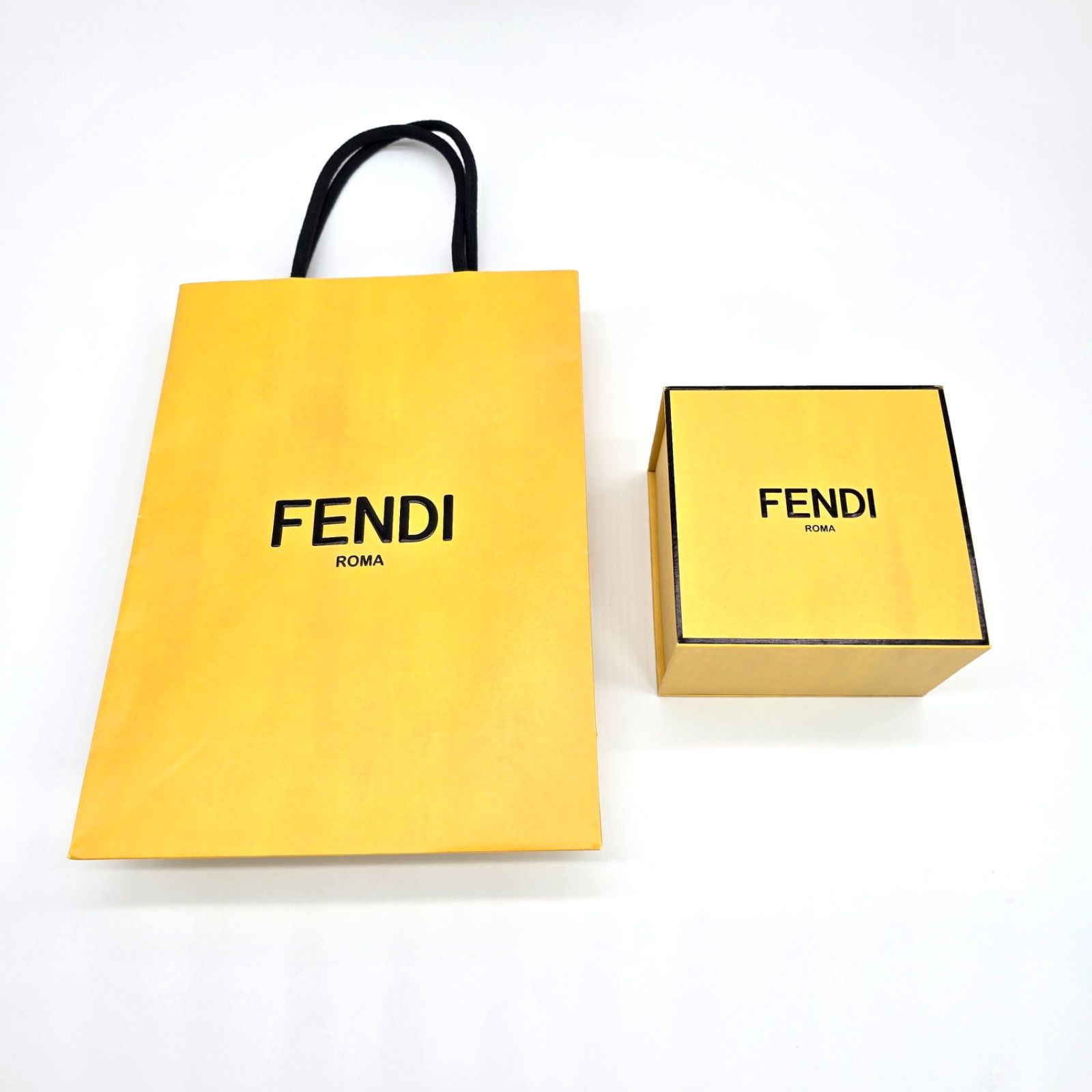 FENDI フェンディ 8AG992 バゲット スモール フープ ピアス 両耳
