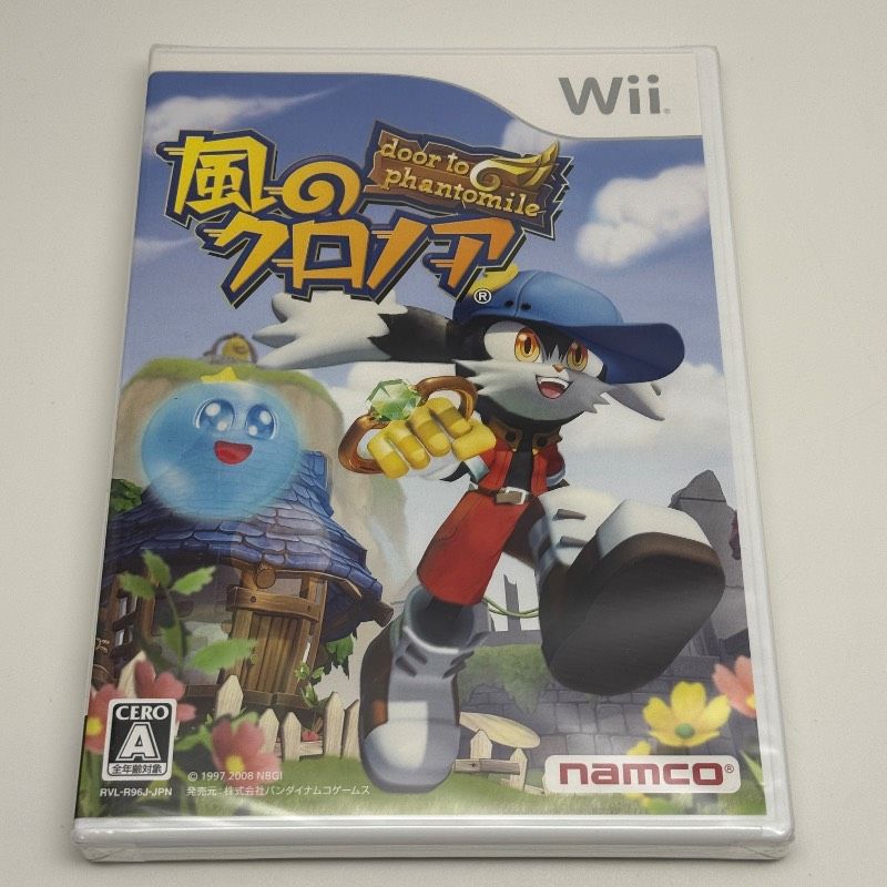 ☆希少 未開封☆Wii 風のクロノア door to phantomile バンダイナムコ