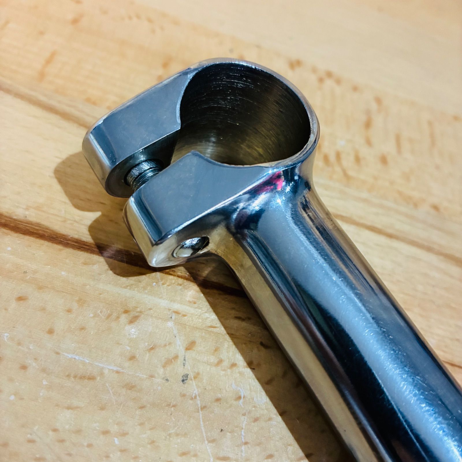 良品】 NITTO NJS 高級 クロモリ ステム 110mm 競輪 トラック ピスト