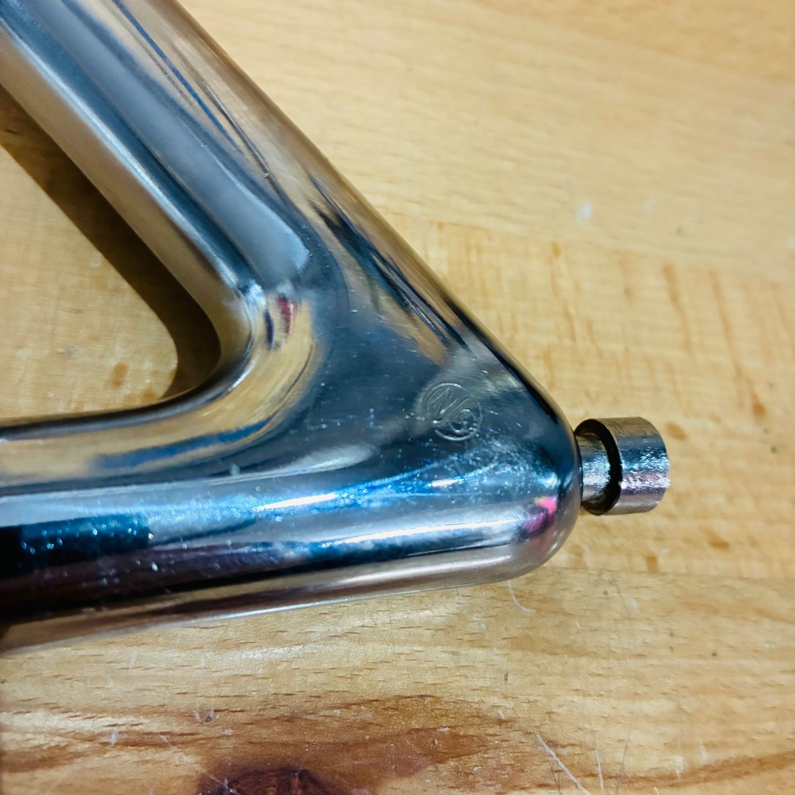 良品】 NITTO NJS 高級 クロモリ ステム 110mm 競輪 トラック ピスト
