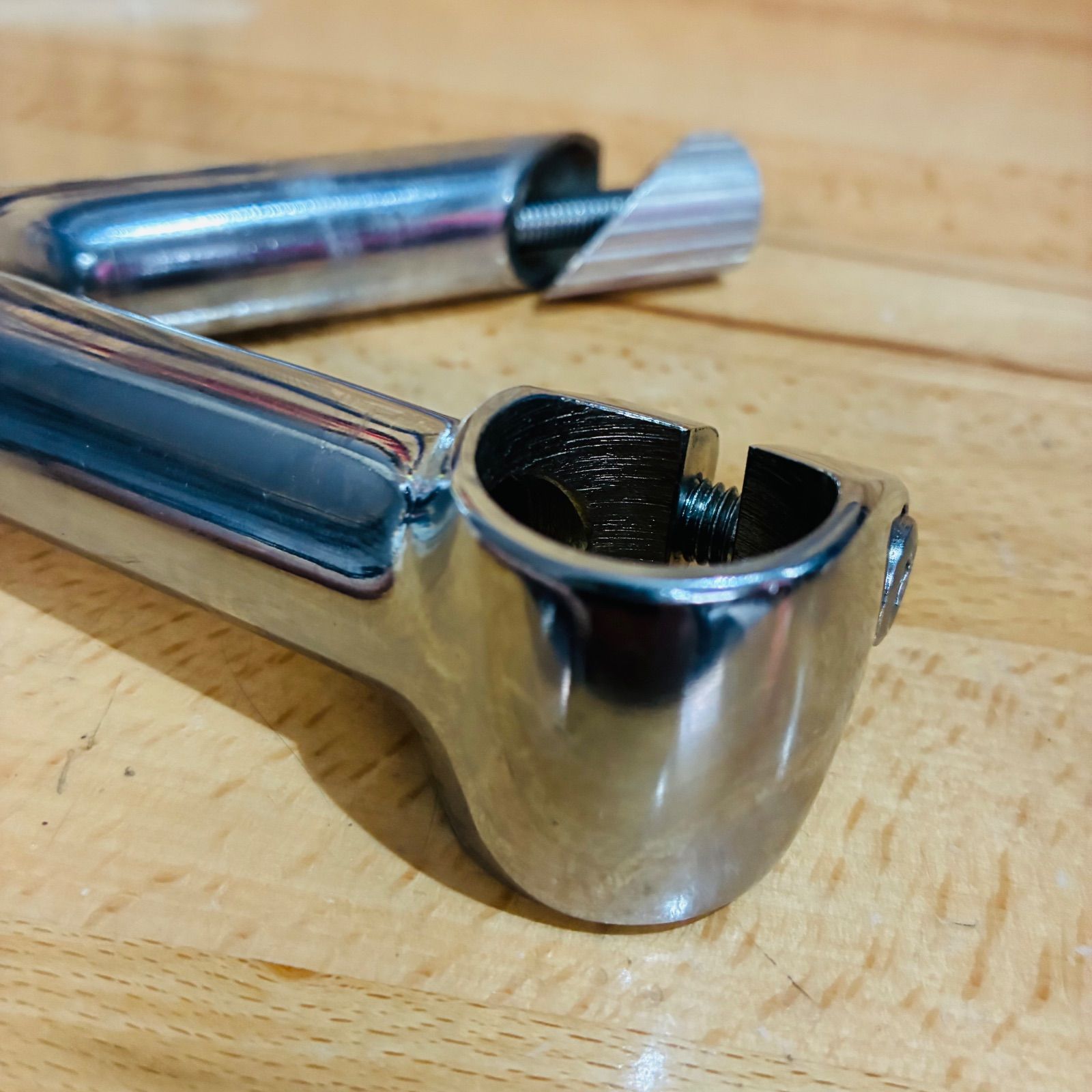 日東 ピスト トラック 競輪クロモリステム 115mm 58° NJS 日東 ピスト