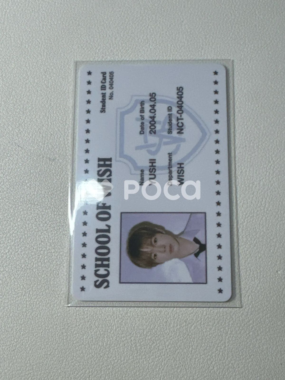 NCT ユウシ NCT WISH : SCHOOL of WISH PHOTO CARD COLLECT BOOK SET