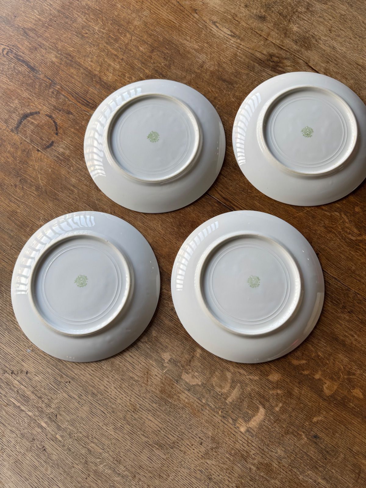 ハンドペイント レタスとトマト