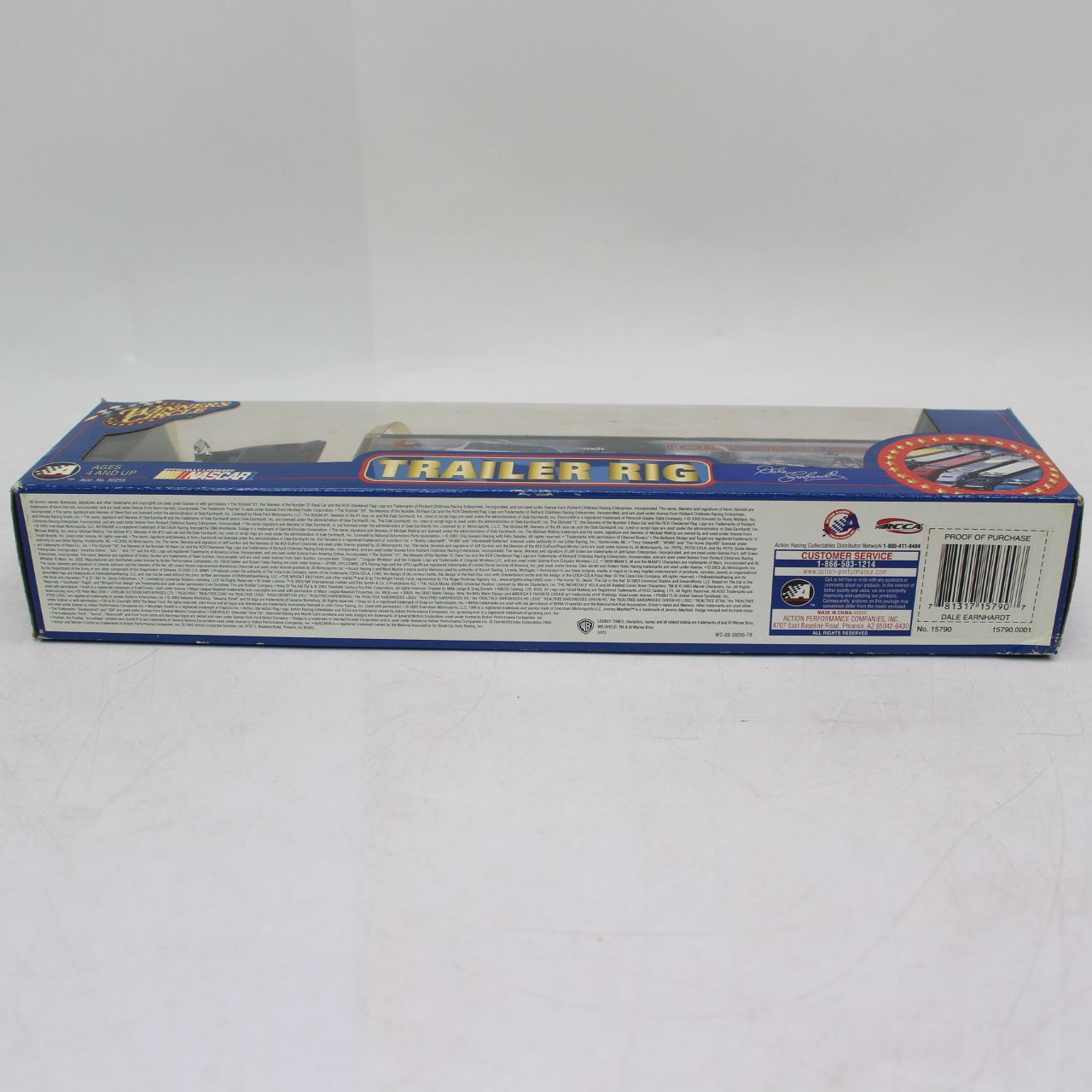 デイルアーンハートトレーラーnascar