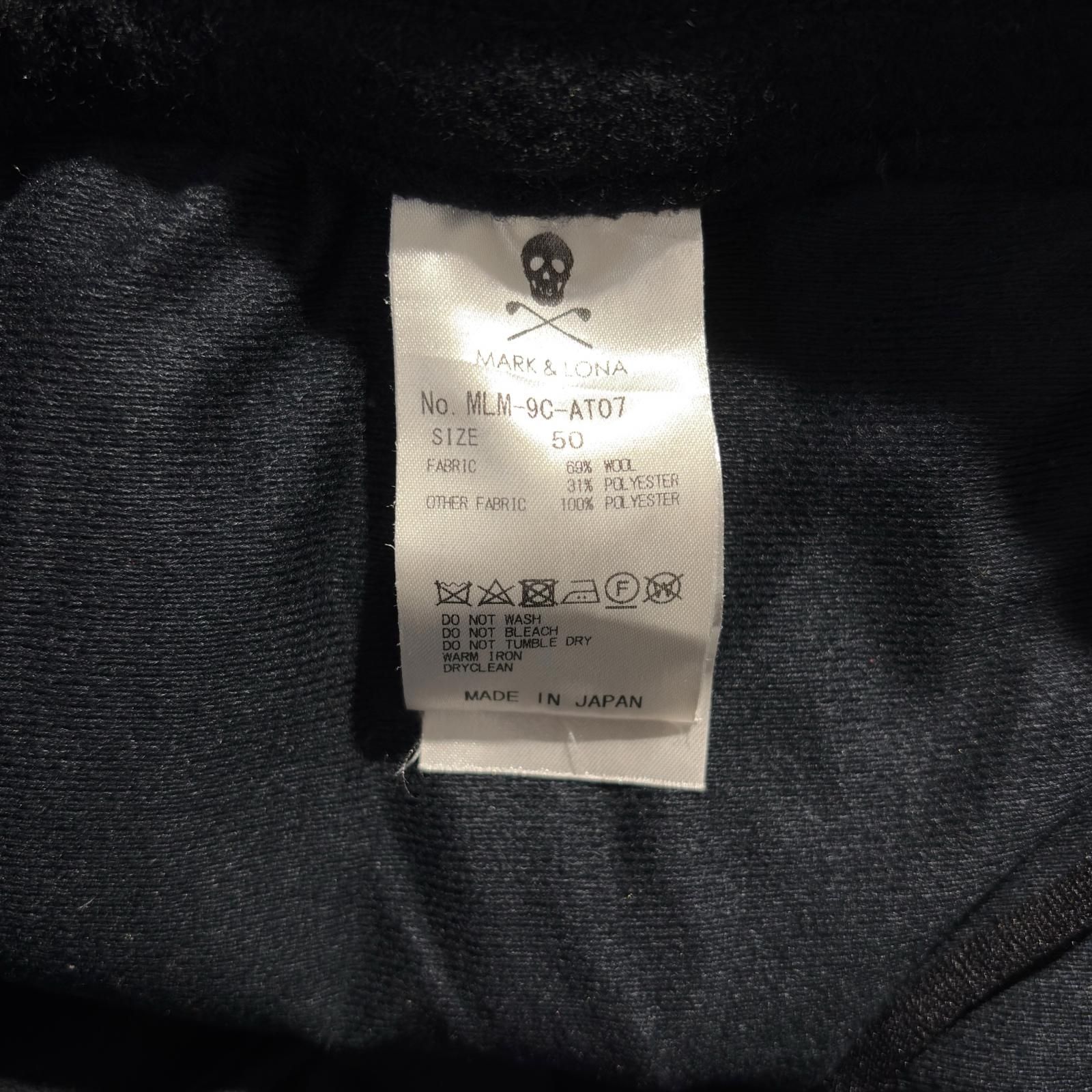 中古 メンズ マークアンドロナ MARK&LONA パンツ 50(LL) 黒 ブラック