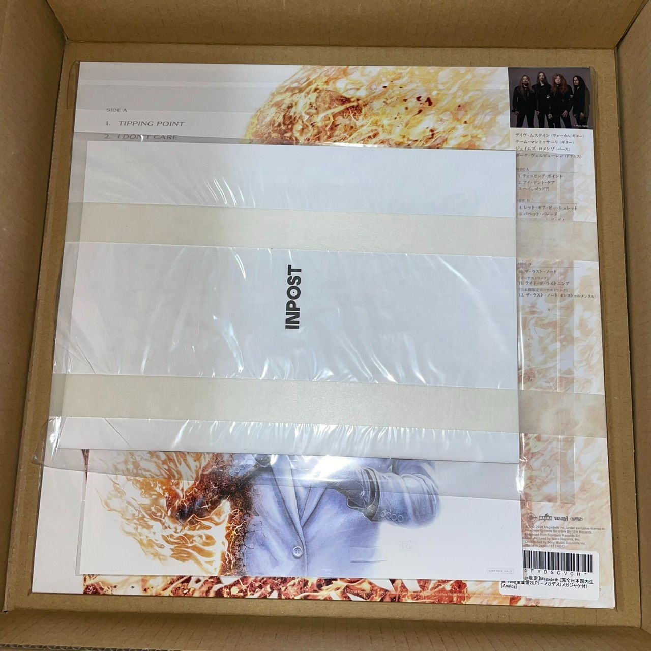 レコード Megadeth完全日本国内生産180g重量盤 メガデス レコード